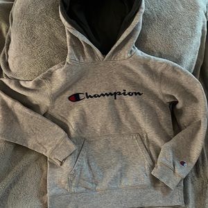 Boys large Champion hoodie